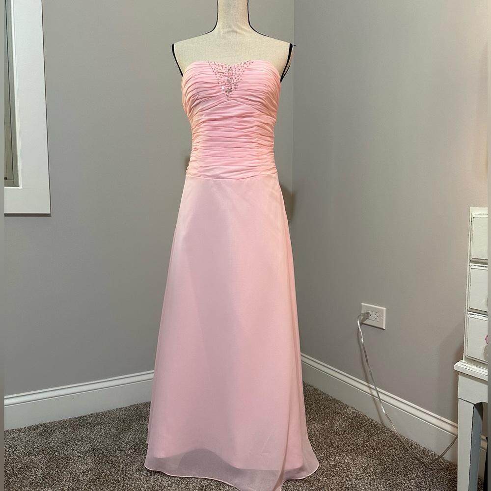 Long pink size 6 dress